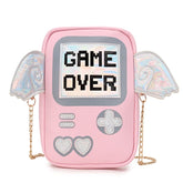 Bolso bandolera con alas Game Over